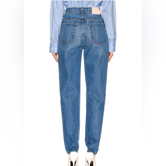 Mother - High-Waist Double Stack Ankle JEAN By Snacks Size 28 - Picture 2 of 16